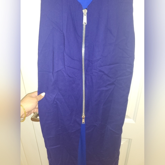 4. NWT NBD X REVOLVE BRAX GOWN IN COBALT BLUE SIZE XS - Picture 8 of 9